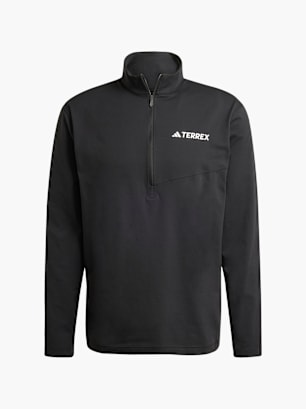 adidas TERREX Multi Climacool 1/2 Zip Longsleeve Schwarz