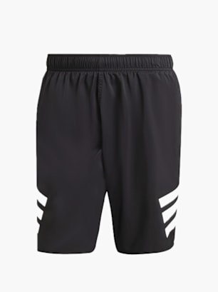 adidas 3-Streifen 8-Inch Badeshorts Schwarz
