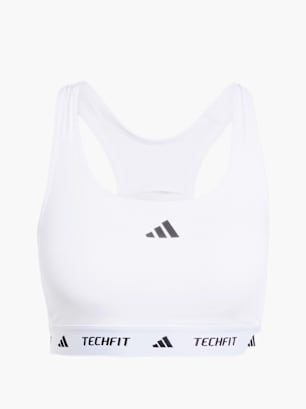 adidas TECHFIT Sport-BH Weiß