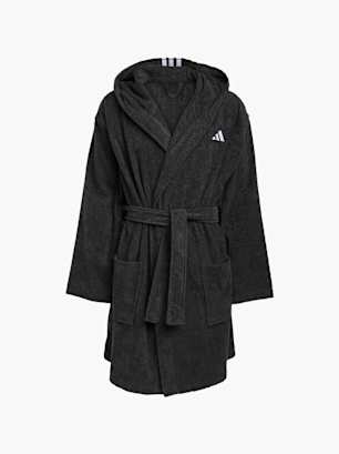 adidas Hooded Bademantel Schwarz