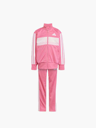 adidas Seasonal Essentials Tiberio 3-Streifen Tricot Kids Trainingsanzug Pink