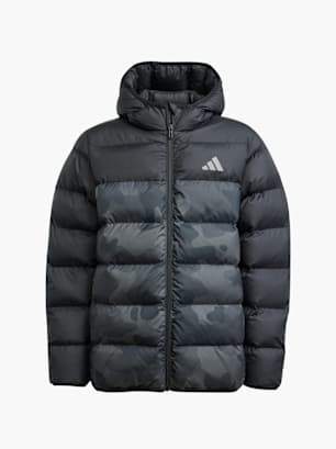 adidas Synthetic Down Allover Print Jacke Kinder Schwarz