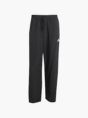 adidas Essentielle Small Logo Gewebte Hose mit Beinabschlüssen ohne Bündchen Schwarz