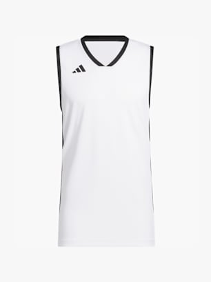 adidas 3G Speed Basketballtrikot zum Wenden Weiß