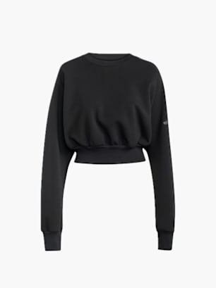 adidas Weiches Lux Loose Sweatshirt Schwarz