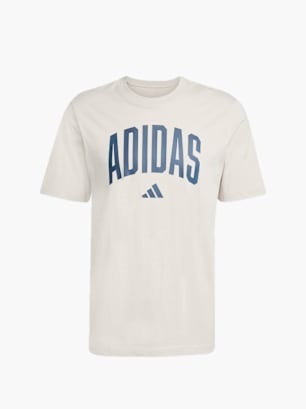 adidas Collegiate Lineage Graphic T-Shirt Beige