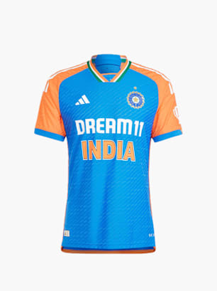 adidas India Cricket T20I Trikot Blau