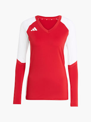 adidas Quickset Langärmeliges Volleyballtrikot Rot