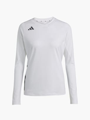adidas HILO Langärmeliges Volleyballtrikot Weiß