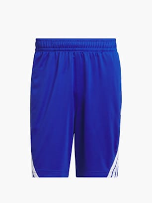 adidas Legends 3-Streifen Basketball Shorts Blau