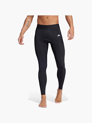 adidas TECHFIT lange Leggings Schwarz