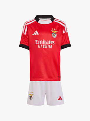 adidas Benfica Lissabon 25/26 Kids Mini-Heimausrüstung Rot