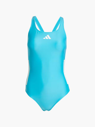 adidas 3-Streifen C-Back Badeanzug Türkis