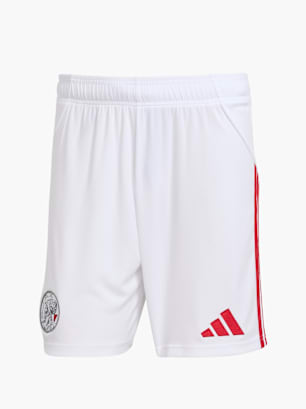 adidas Ajax 25/26 Heimshorts Weiß