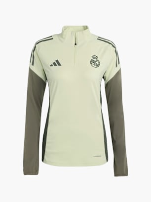 adidas Real Madrid Tiro 25 Competition Kids Trainingsoberteil Grün
