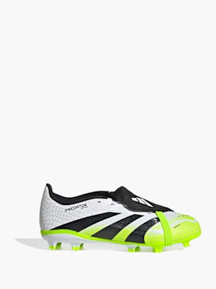 adidas Predator League Fußballschuh mit umschlagbarer Zunge Hart- und Aschenplätze Kinder Weiß