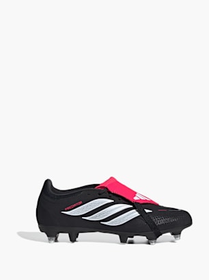 adidas PREDATOR LEAGUE Fußballschuh mit umschlagbarer Zunge für weiche Böden Schwarz