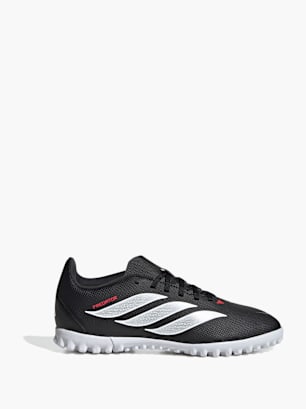 adidas Predator Club Kids Fußballschuh, Kunstrasen Schwarz