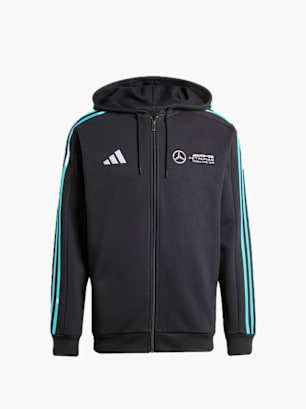 adidas MERCEDES - AMG PETRONAS FORMULA ONE TEAM DNA KAPUZENJACKE Schwarz
