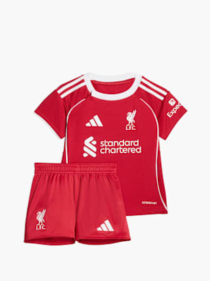 adidas FC Liverpool 25/26 Kids Mini-Heimausrüstung Rot