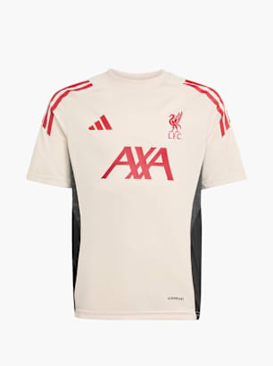 adidas FC Liverpool Tiro 25 Competition Trainingstrikot Kinder Weiß