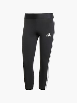 adidas Essentials 3-Streifen 3/4-Leggings Schwarz