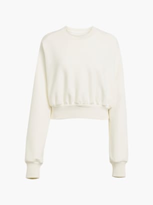 adidas Weiches Lux Loose Sweatshirt Weiß