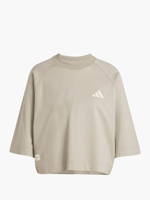 adidas Mercedes - AMG Petronas Formula One Team Premium Sweat Oberteil Beige