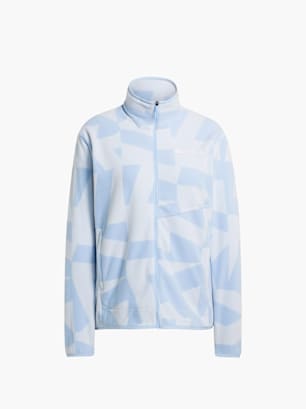 adidas Terrex Multi Printed Full-Zip Fleecejacke Blau