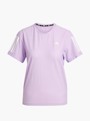 adidas Own the Run T-Shirt Lila