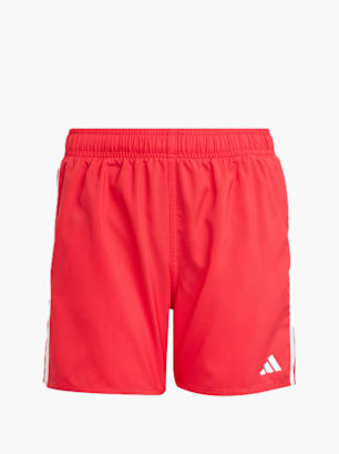 adidas 3-Streifen Kids Badeshorts Rot