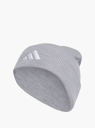 adidas New Logo Beanie Cuff Grau