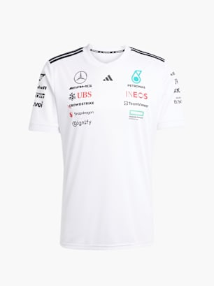 adidas Mercedes - AMG Petronas Formula One Team White Driver Trikot Weiß
