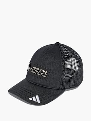 adidas MERCEDES - AMG PETRONAS FORMULA ONE TEAM SNAPBACK LOGO TRUCKER KAPPE Schwarz