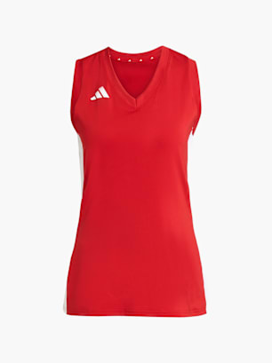 adidas Quickset ärmelloses Volleyballtrikot Rot