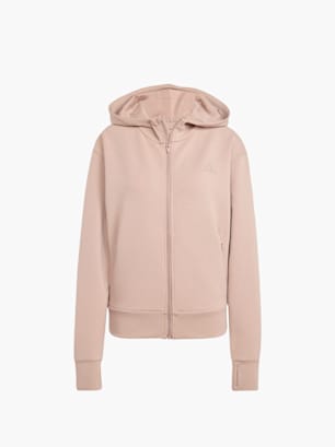 adidas Designed 4 Training Kapuzenjacke Beige