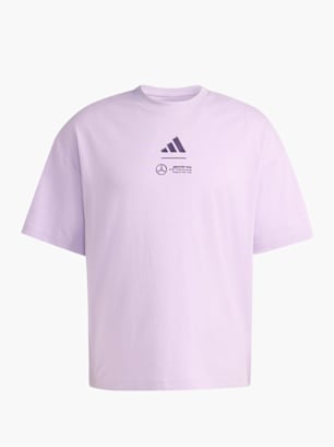 adidas Mercedes - AMG Petronas Formula One Team Premium Woven T-Shirt Lila