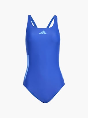 adidas 3-Streifen C-Back Badeanzug Blau