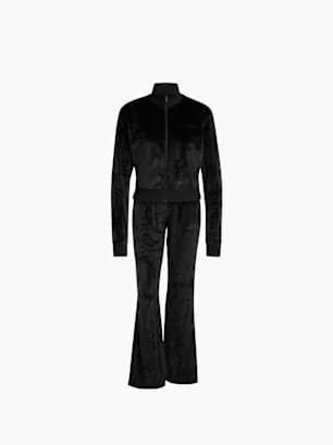 adidas Glam Velvet Trainingsanzug Schwarz