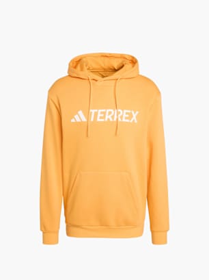 adidas Terrex Multi Large Logo Hoodie Orange