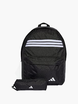 adidas Classic 3-Streifen Horizontal Schwarz