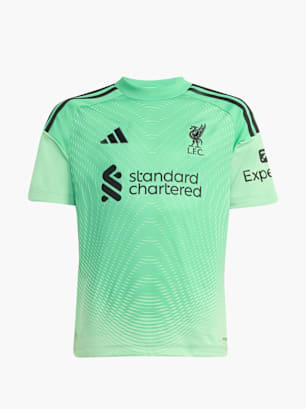 adidas Liverpool FC 25/26 Torwart-Jersey für Kinder Grün