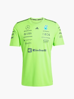 adidas MERCEDES - AMG PETRONAS FORMULA ONE TEAM SET-UP T-SHIRT Grün