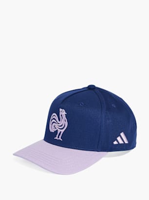 adidas Frankreich Snapback Kappe Blau