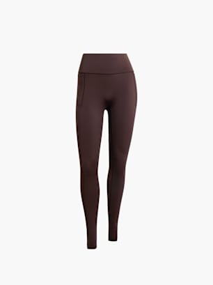 adidas Optime Workout Full Length Leggings Braun