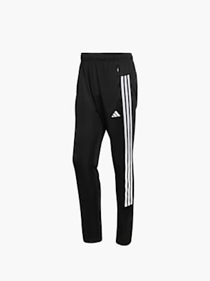 adidas WORKOUT ESSENTIALS ALL-SET 3-STREIFEN HOSE AUS GEWIRKTEM MATERIAL Schwarz