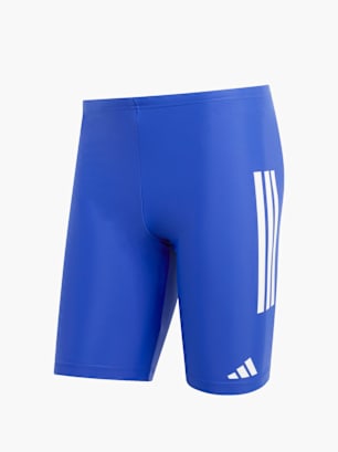 adidas 3-Streifen 8-Inch Jammer-Badehose Blau