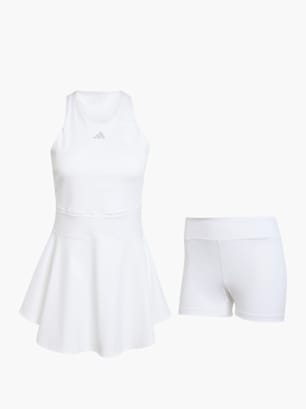 adidas TENNIS CLIMACOOL Y-KLEID Weiß