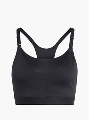 adidas Optime Workout Still-BH, mittlere Belastung Schwarz