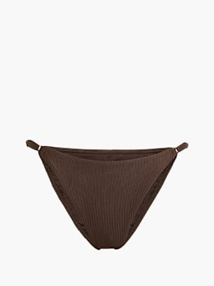 adidas Iconisea Ribbed Bikini Bottom Braun